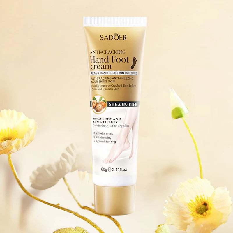 Sadoer Hand & Foot Cream 60g – Moisturizing & Repair Cream for Dry Skin, Calluses, Cuticles, Dead Skin & Cracked Heels – Restores Soft, Smooth & Nourished Hands & Feet