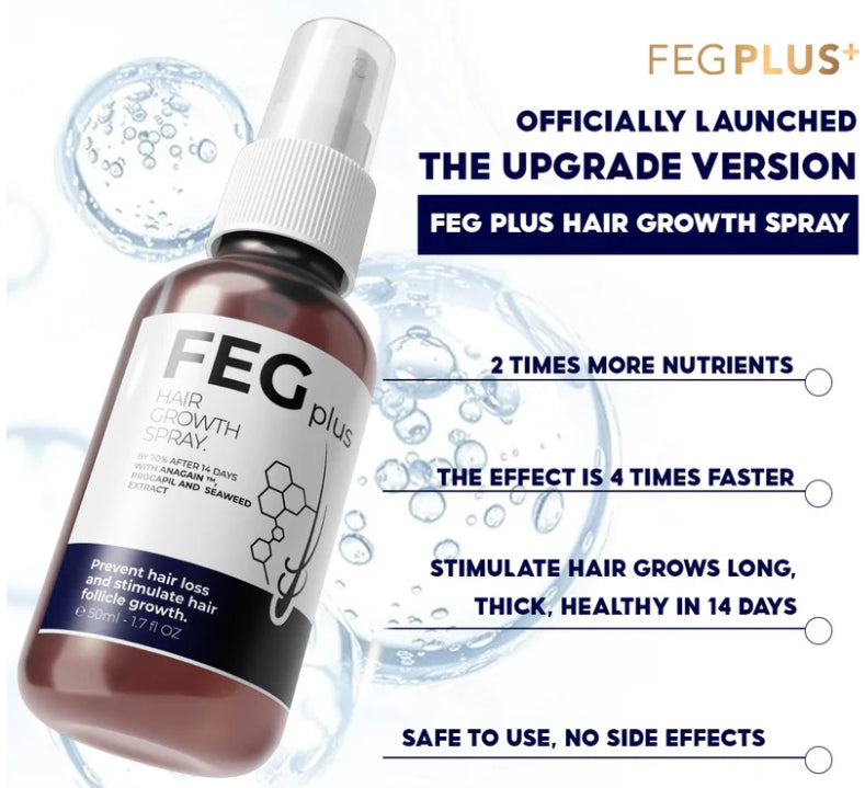 FEG RootRise Herbal Hair Essence – Promotes Growth, Strengthens Roots & Restores Fuller, Healthier Hair Naturally